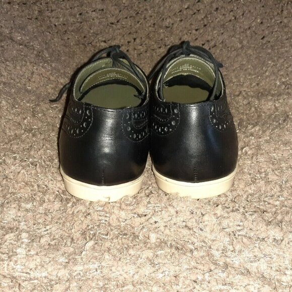 BASE LONDON-SHORE-Black Leather Wingtip Brogues-Size 40-7/7.5 US-New - Picture 4 of 6